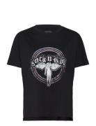 Tommer Hc Fallen Angel Strass Designers T-shirts & Tops Short-sleeved ...