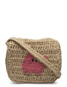 Straw Bag Tote Taske Beige Mango