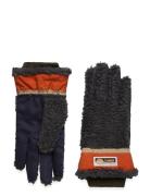 Teddy 5Finger-Navy Accessories Gloves Finger Gloves Khaki Green Elmer ...