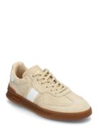 Heritage Aera Leather-Suede Sneaker Low-top Sneakers Beige Polo Ralph ...