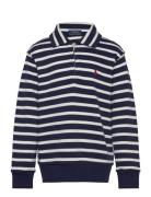 Striped French Terry Sweatshirt Tops Sweatshirts & Hoodies Sweatshirts...