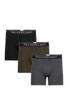 Stretch Cotton Boxer Brief 3-Pack Boxershorts Black Polo Ralph Lauren ...