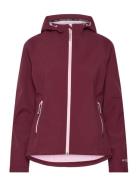 Rain Jackets Outerwear Jackets Light-summer Jacket Burgundy Ilse Jacob...