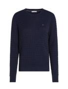 Co Cable Fine Gg C-Nk Ls Sweater Tops Knitwear Jumpers Navy Tommy Hilf...