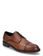 Tayil_Derb_Tcltls Shoes Business Derby Shoes Brown BOSS