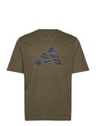 M C Camo Logo T Sport Men Sports Clothes Sport Tops Sport T-Skjorte Kh...