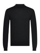 San Matteo-M Tops Knitwear Round Necks Black HUGO