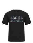 Jjebryan Corp Logo Tee Ss O-Neck Noos Tops T-Kortærmet Skjorte Black J...
