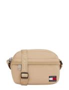 Tjw Ess Daily Crossover Bags Crossbody Bags Beige Tommy Hilfiger
