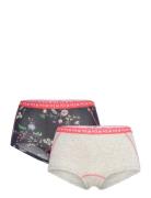 Tina Hipster 2Pk Sport Panties Hipster & Boyshorts Multi/patterned Kar...