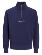 Jorvesterbro Sweat Quarter Zip Hn Noos Tops Sweatshirts & Hoodies Swea...