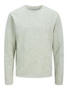 Jjesummer Knit Crew Neck Sn Tops Knitwear Round Necks Green Jack & J S