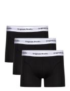 Jacvesterbro Solid Trunks 3 Pack Noos Boxershorts Black Jack & J S