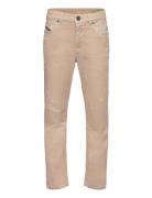 Mharky-J Jjj Trousers Bottoms Trousers Beige Diesel