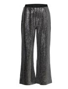 Valeria Bottoms Trousers Flared Black Reiss