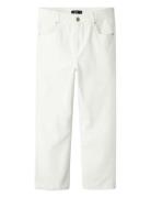 Nlftazza Twi Lw Straight Pant Noos Bottoms Jeans Regular Jeans White L...