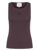 Mandymw Top Tops T-shirts & Tops Sleeveless Brown My Essential Wardrob...