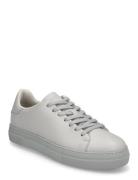 Slhdavid Chunky Leather Sneaker Noos Low-top Sneakers Grey Selected Ho...