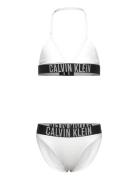 Triangle Bikini Set Undertøjssæt White Calvin Klein