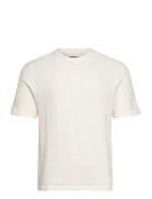 Anf Mens Sweaters Tops T-Kortærmet Skjorte White Abercrombie & Fitch