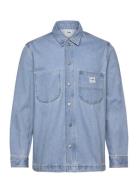 Rlx Wrkwear Overshirt Tops Shirts Denim Shirts Blue Lee Jeans