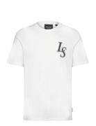 Emblem T-Shirt Tops T-Kortærmet Skjorte White Lyle & Scott