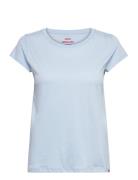 Fine Jersey Teasy Tee Fav Tops T-shirts & Tops Short-sleeved Blue Mads...