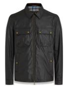 Tour Overshirt Faded Olive Tynd Jakke Black Belstaff