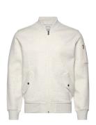 Double-Knit Bomber Jacket Bomberjakke Jakke Grey Polo Ralph Lauren