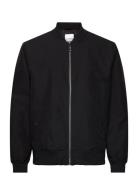 Bomber Jacket Bomberjakke Jakke Black Lindbergh