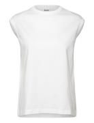 Pedro - Heavy Jersey Tops T-shirts & Tops Sleeveless White Day Birger ...