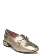 Gladys Shoes Flat Loafers Gold Wonders