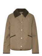 Barbour Anise Quilt Quiltet Jakke Khaki Green Barbour