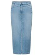 Carmylah Hw Maxi Dnm Skirt Lbd Az Skirts Maxi Skirts Blue ONLY Carmako...