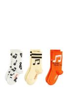 Note 3-Pack Socks Socks & Tights Socks Multi/patterned Mini Rodini