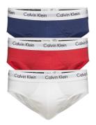 Hip Brief 3Pk Underbukser Y-front Briefs Multi/patterned Calvin Klein