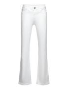 Flare White Bottoms Jeans Bootcut Jeans White Calvin Klein