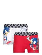 Boxer Night & Underwear Underwear Underpants Red Sonic