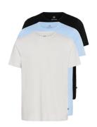 Majermane 3-Pack Tops T-Kortærmet Skjorte White Matinique