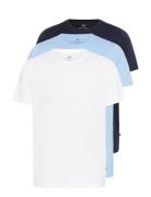 Majermane 3-Pack Tops T-Kortærmet Skjorte White Matinique