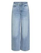 Objnia Beate Hw Jeans Noos Bottoms Jeans Wide Blue Object