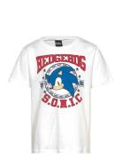 Tshirt Tops T-Kortærmet Skjorte White Sonic