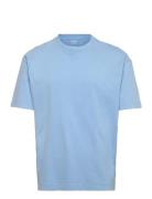 Hco. Guys Knits Tops T-Kortærmet Skjorte Blue Hollister