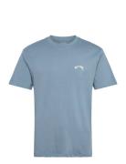 Arch Crew Ss Sport T-Kortærmet Skjorte Blue Billabong