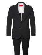 Hanfred-Genrich252F2 Blazer Jakke Black HUGO