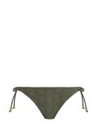 Nomad Nights Swimwear Bikinis Bikini Bottoms Side-tie Bikinis Khaki Gr...