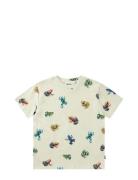 Roxo Tops T-Kortærmet Skjorte Cream Molo