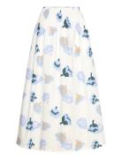 Buklee Suitsuke Skirts Knee-length & Midi Skirts White Marimekko