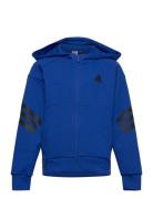 J Fi 3S Fz Hd Sport Sweatshirts & Hoodies Hoodies Blue Adidas Sportswe...