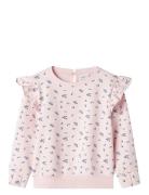Nmfdyla Nreg Ls Sweat Unb Tops Sweatshirts & Hoodies Sweatshirts Pink ...